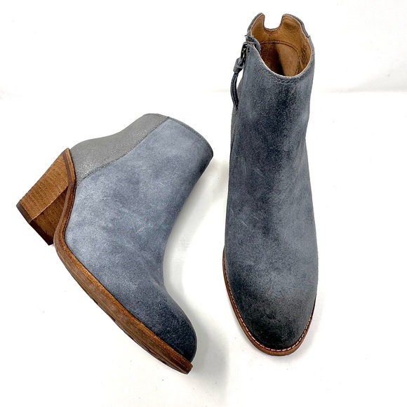Sofft Tilton Womens Gray Suede ankle Boots - Picture 4 of 12